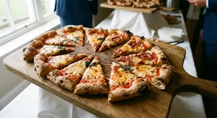 Wood-Fired Pizza & BBQ Wedding Catering — Devon wedding catering by Field to Fork Catering
