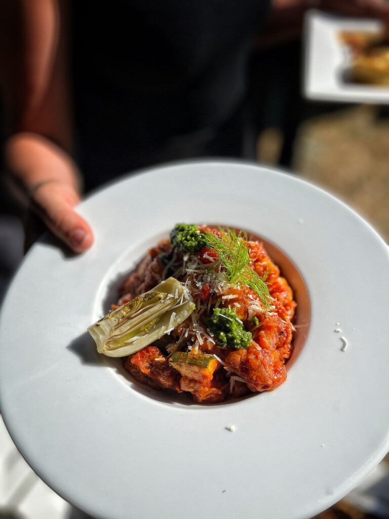Fennel and Smoked Tomato Risotto
